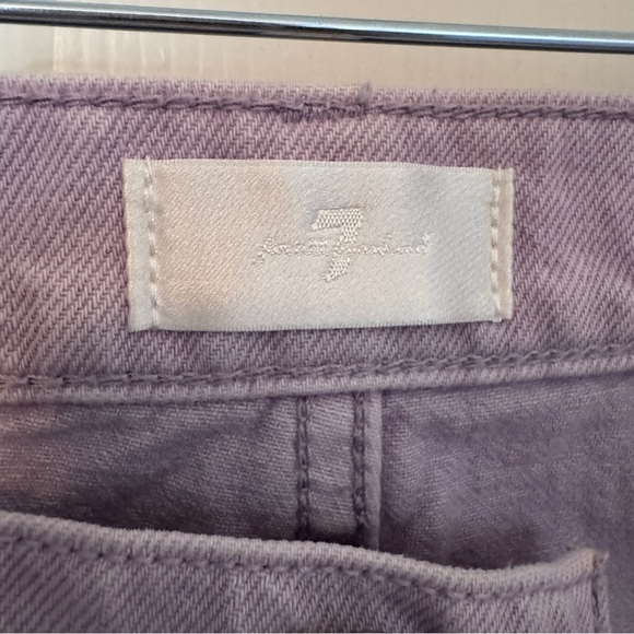7 For All Mankind Lilac Easy Straight Ankle - Picture 11 of 15